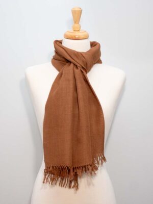 Camel Caress Alpaca Scarf - Camel - Men