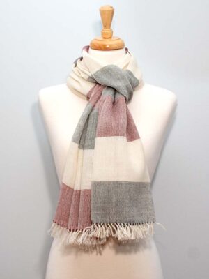 Tartan Touch Alpaca Scarf - plaid - men
